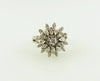 18K White Gold, Diamond Ballerina Style Ring | 18 Karat Appraisers | Beverly Hills, CA | Fine Jewelry