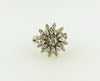 18K White Gold, Diamond Ballerina Style Ring | 18 Karat Appraisers | Beverly Hills, CA | Fine Jewelry