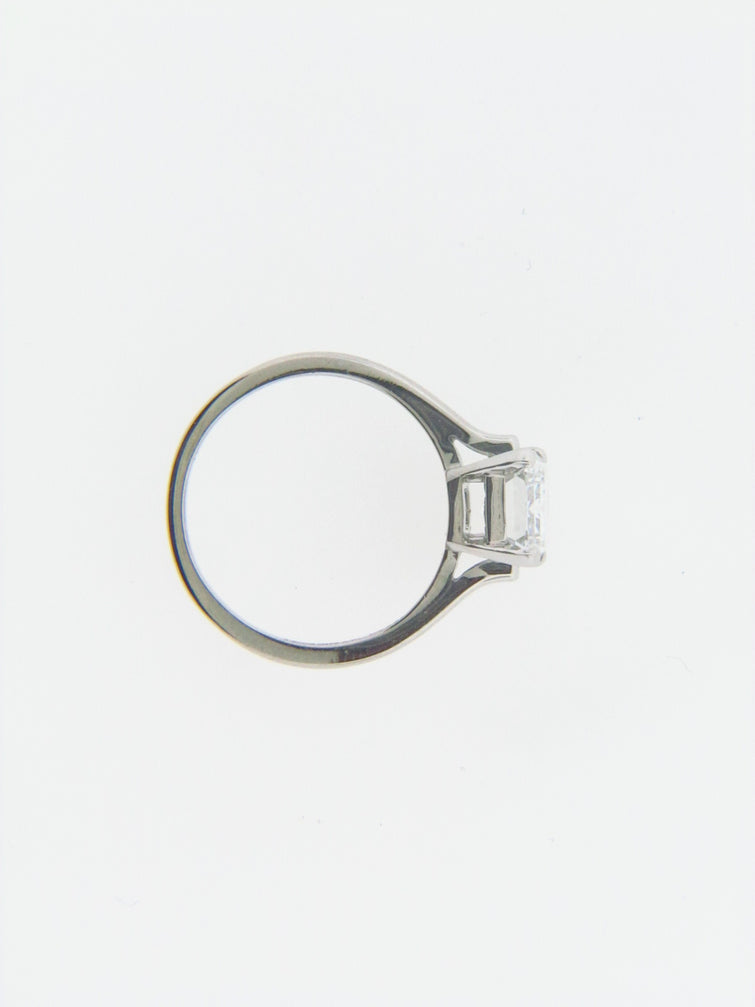 Platinum Diamond Solitaire Ring | 18 Karat Appraisers | Beverly Hills, CA | Fine Jewelry
