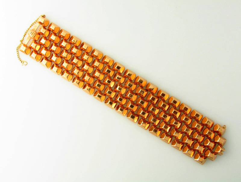 Retro 18K Rose Gold, Bracelet | 18 Karat Appraisers | Beverly Hills, CA | Fine Jewelry