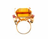Retro 14K Rose Gold, Citrine and Ruby Ring | 18 Karat Appraisers | Beverly Hills, CA | Fine Jewelry