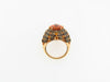 18K Yellow Gold Citrine, Smokey Quartz, Orange Sapphire Ring | 18 Karat Appraisers | Beverly Hills, CA | Fine Jewelry