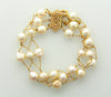 14K Yellow Gold, Pearl Bracelet | 18 Karat Appraisers | Beverly Hills, CA | Fine Jewelry
