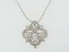 PLATINUM DIAMOND AND PEARL PENDANT | 18 Karat Appraisers | Beverly Hills, CA | Fine Jewelry