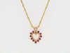 14K-YG RUBY HEART PENDANT | 18 Karat Appraisers | Beverly Hills, CA | Fine Jewelry