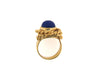 18K Yellow Gold Lapis Lazuli Ring | 18 Karat Appraisers | Beverly Hills, CA | Fine Jewelry