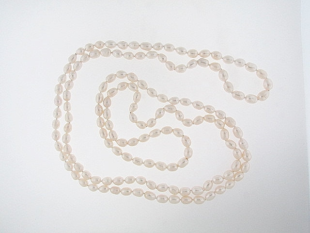 BAROQUE OVAL PEARL STRAND NECKLACE | 18 Karat Appraisers | Beverly Hills, CA | Fine Jewelry