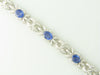 18K White Gold, Sapphire and Diamond Bracelet | 18 Karat Appraisers | Beverly Hills, CA | Fine Jewelry