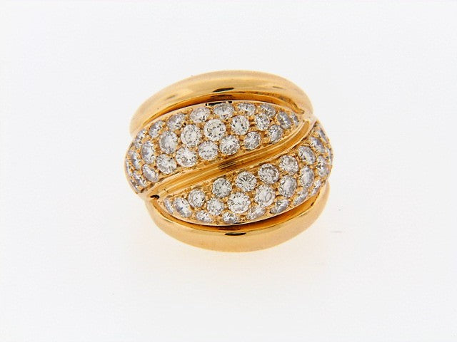 18K-YG DIAMOND RING