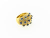 18K Yellow Gold Sapphire and Diamond Ring | 18 Karat Appraisers | Beverly Hills, CA | Fine Jewelry