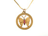 14K Yellow Gold Butterfly Pendant | 18 Karat Appraisers | Beverly Hills, CA | Fine Jewelry