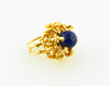 18K-YG Lapis Lazuli Ring