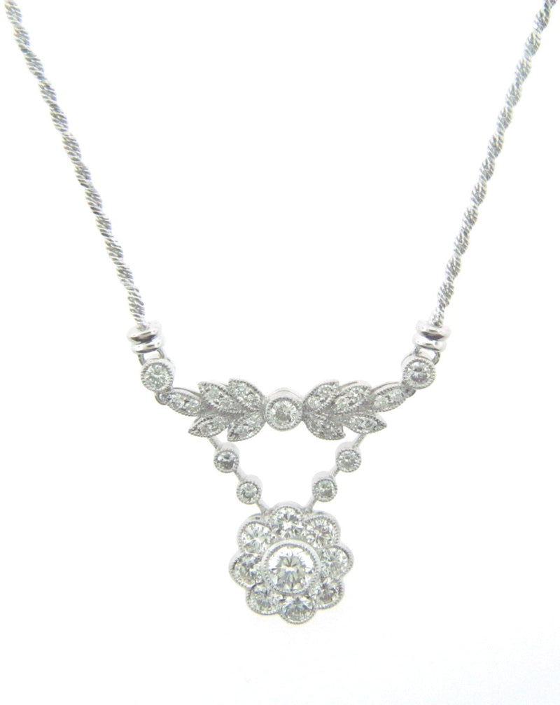Platinum Diamond Pendant | 18 Karat Appraisers | Beverly Hills, CA | Fine Jewelry