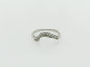 14K WHITE GOLD DIAMOND BAND | 18 Karat Appraisers | Beverly Hills, CA | Fine Jewelry