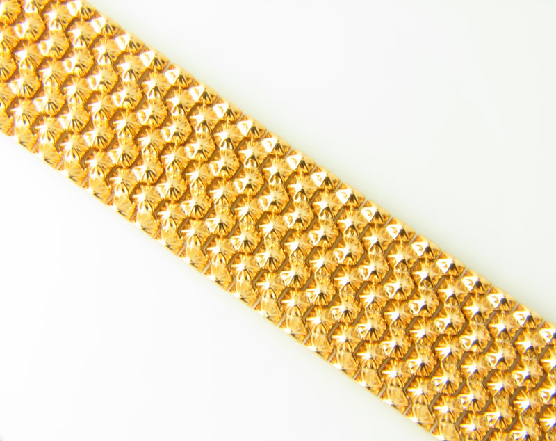 Retro 18K Rose and Yellow Gold, Bracelet | 18 Karat Appraisers | Beverly Hills, CA | Fine Jewelry