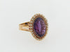 14K YELLOW GOLD AMETHYST RING | 18 Karat Appraisers | Beverly Hills, CA | Fine Jewelry