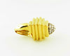 18K Yellow Gold, Diamond Dome Ring | 18 Karat Appraisers | Beverly Hills, CA | Fine Jewelry