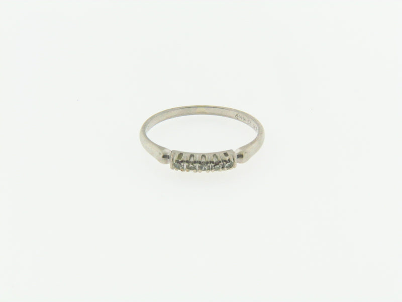 Art Deco 14K White Gold Diamond band | 18 Karat Appraisers | Beverly Hills, CA | Fine Jewelry