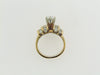 18K-YG DIAMOND SOLITAIRE RING
