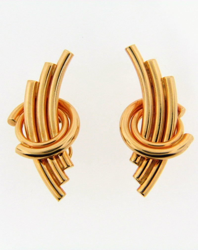 14K Yellow Gold Earrings | 18 Karat Appraisers | Beverly Hills, CA | Fine Jewelry