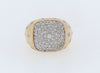 14K-YG DIAMOND PAVE RING | 18 Karat Appraisers | Beverly Hills, CA | Fine Jewelry