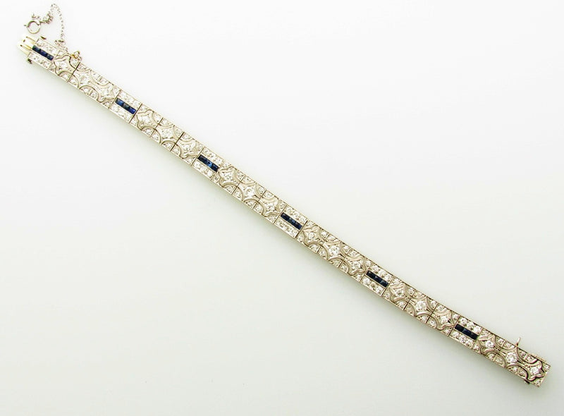 Art Deco, Platinum Diamond Bracelet | 18 Karat Appraisers | Beverly Hills, CA | Fine Jewelry