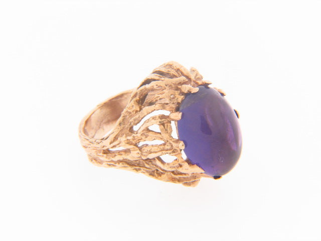 14K-YG AMETHYST RING | 18 Karat Appraisers | Beverly Hills, CA | Fine Jewelry