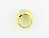 18K-YG+WG DIAMOND RING
