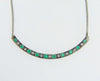 14K WHITE GOLD EMERALD AND DIAMOND NECKLACE | 18 Karat Appraisers | Beverly Hills, CA | Fine Jewelry