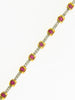 18K Yellow and White Gold, Ruby and Diamond Bracelet | 18 Karat Appraisers | Beverly Hills, CA | Fine Jewelry