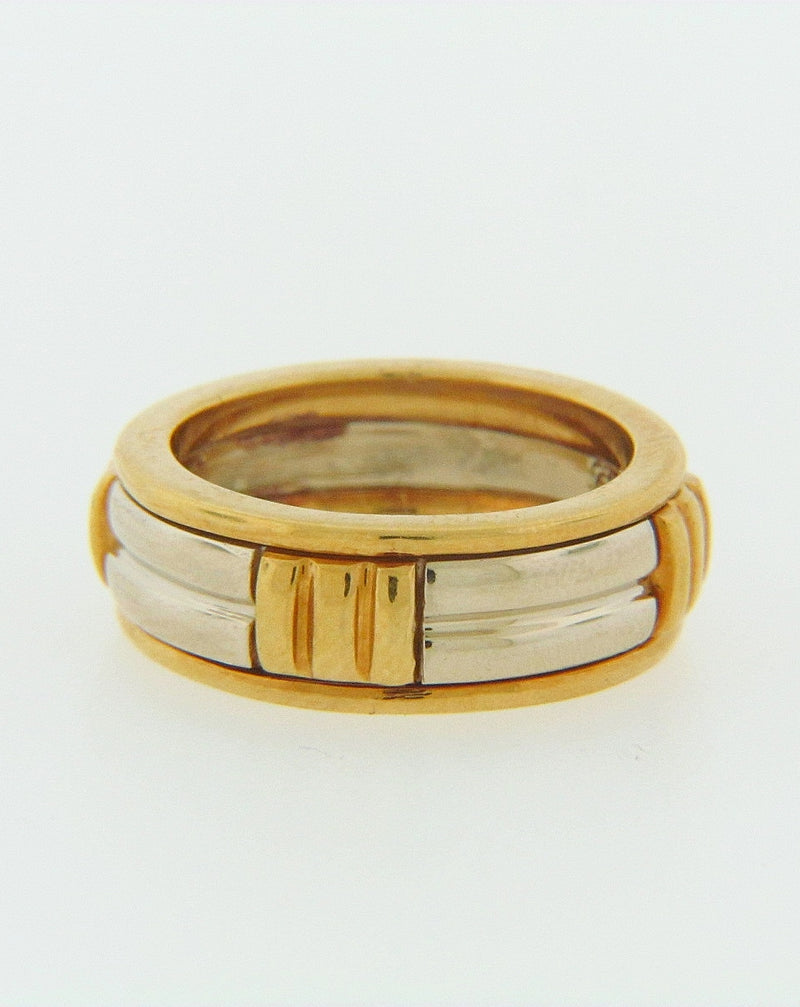PLATINUM+18K-YG BAND | 18 Karat Appraisers | Beverly Hills, CA | Fine Jewelry