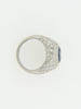 PLATINUM TANZANITE AND DIAMOND RING | 18 Karat Appraisers | Beverly Hills, CA | Fine Jewelry