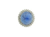 Platinum Star Sapphire and Diamond Ring | 18 Karat Appraisers | Beverly Hills, CA | Fine Jewelry