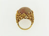 18K-YG BROWN CHALCEDONY RING