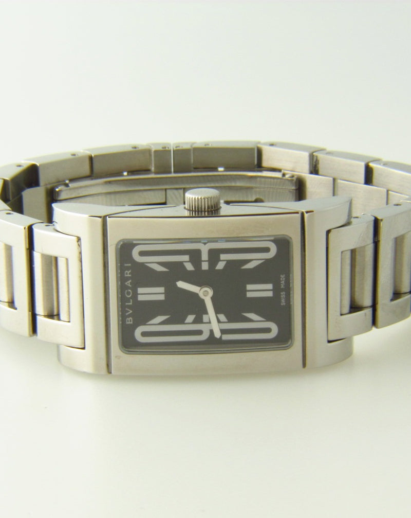 Stainless Steel, Bvlgari Rettangolo Wristwatch | 18 Karat Appraisers | Beverly Hills, CA | Fine Jewelry