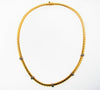 18K Yellow Gold Diamond Necklace | 18 Karat Appraisers | Beverly Hills, CA | Fine Jewelry