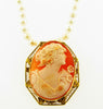Cameo Brooch Pendant with Pearl Strand Necklace | 18 Karat Appraisers | Beverly Hills, CA | Fine Jewelry