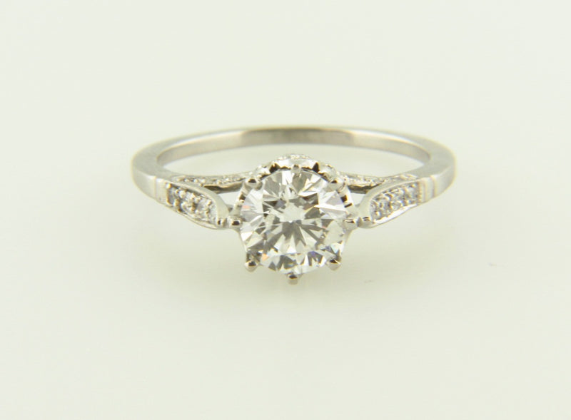 Platinum, Diamond Solitaire Ring | 18 Karat Appraisers | Beverly Hills, CA | Fine Jewelry
