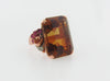 18K ROSE GOLD CITRINE, RUBY, AND DIAMOND RING | 18 Karat Appraisers | Beverly Hills, CA | Fine Jewelry