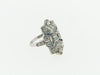 Platinum Diamond and Sapphire Filigree Ring | 18 Karat Appraisers | Beverly Hills, CA | Fine Jewelry