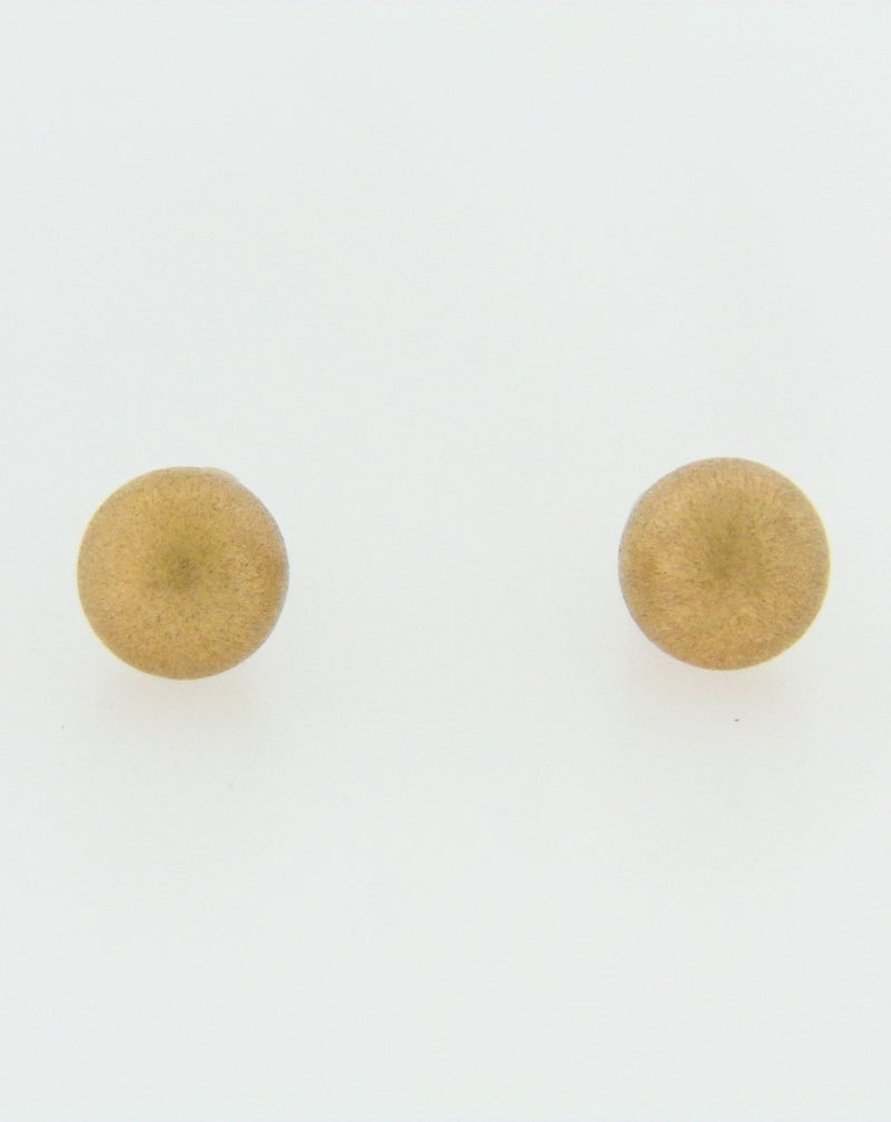 14K YELLOW GOLD BEAD EARRINGS | 18 Karat Appraisers | Beverly Hills, CA | Fine Jewelry