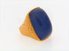 18K-YG PURPLE CHALCEDONY RING