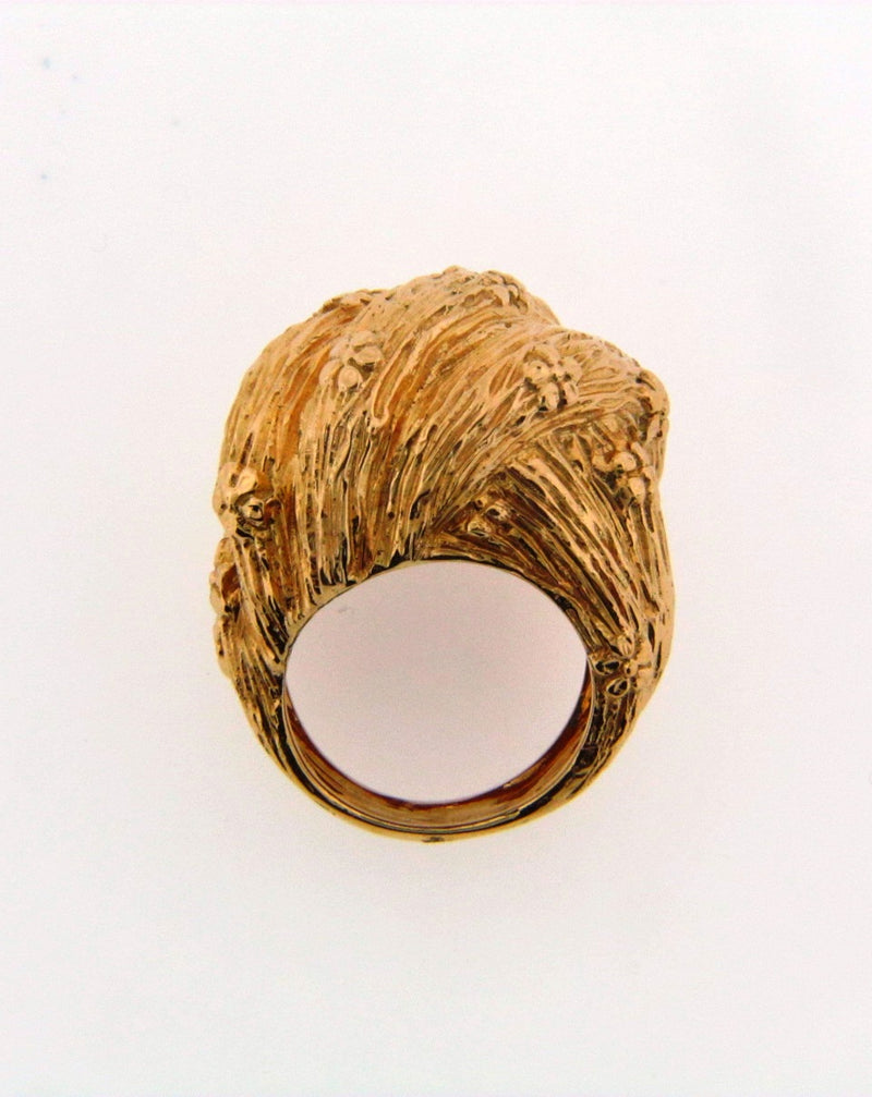18K Yellow Gold Dome Ring | 18 Karat Appraisers | Beverly Hills, CA | Fine Jewelry