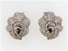 18K-WG DIAMOND EARCLIPS