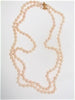 DOUBLE STRAND PEARL NECKLACE