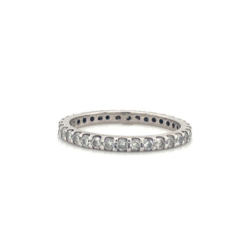 DIAMOND ETERNITY BAND IN 14K WHITE GOLD