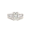 PLATINUM DIAMOND SOLITAIRE RING