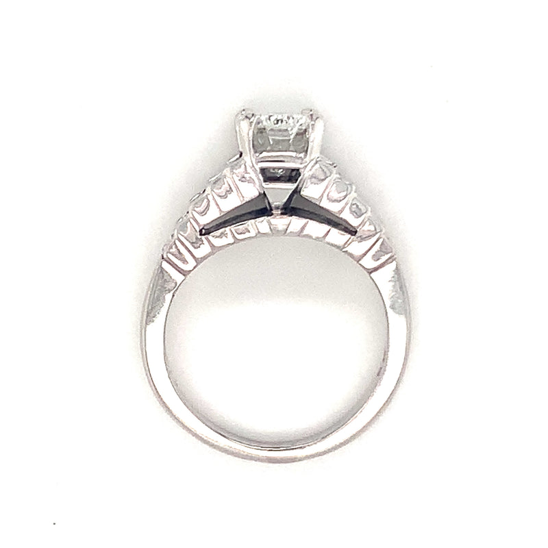 PLATINUM DIAMOND SOLITAIRE RING