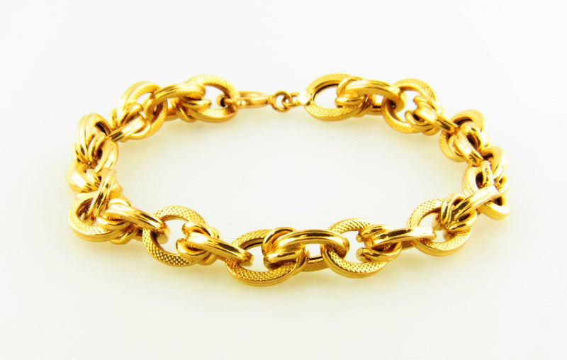 18K Yellow Gold Bracelet | 18 Karat Appraisers | Beverly Hills, CA | Fine Jewelry