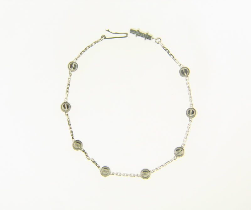 18K White Gold "Cartier Love" Bracelet | 18 Karat Appraisers | Beverly Hills, CA | Fine Jewelry